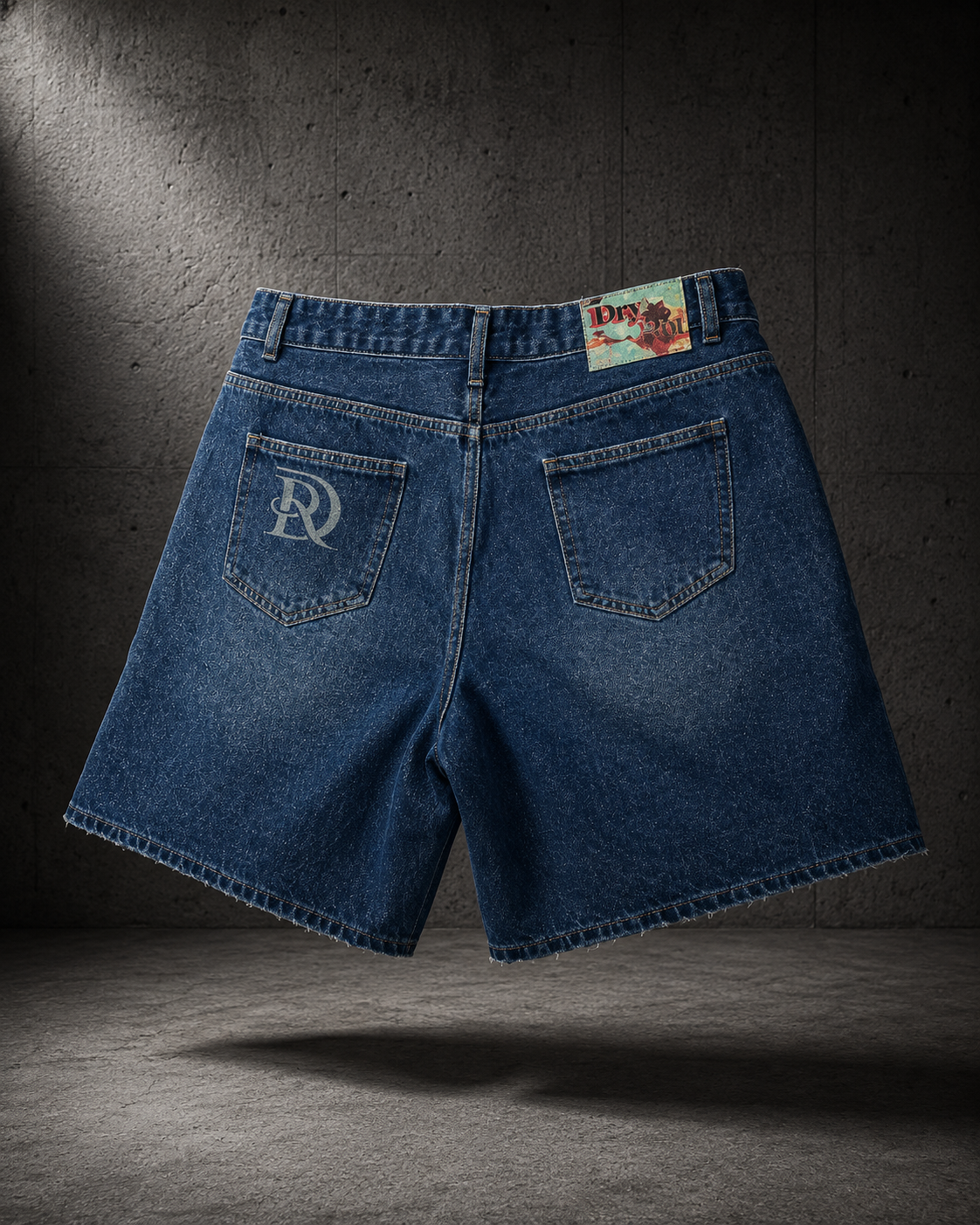 DRY ROT STARDUST DENIM SHORTS