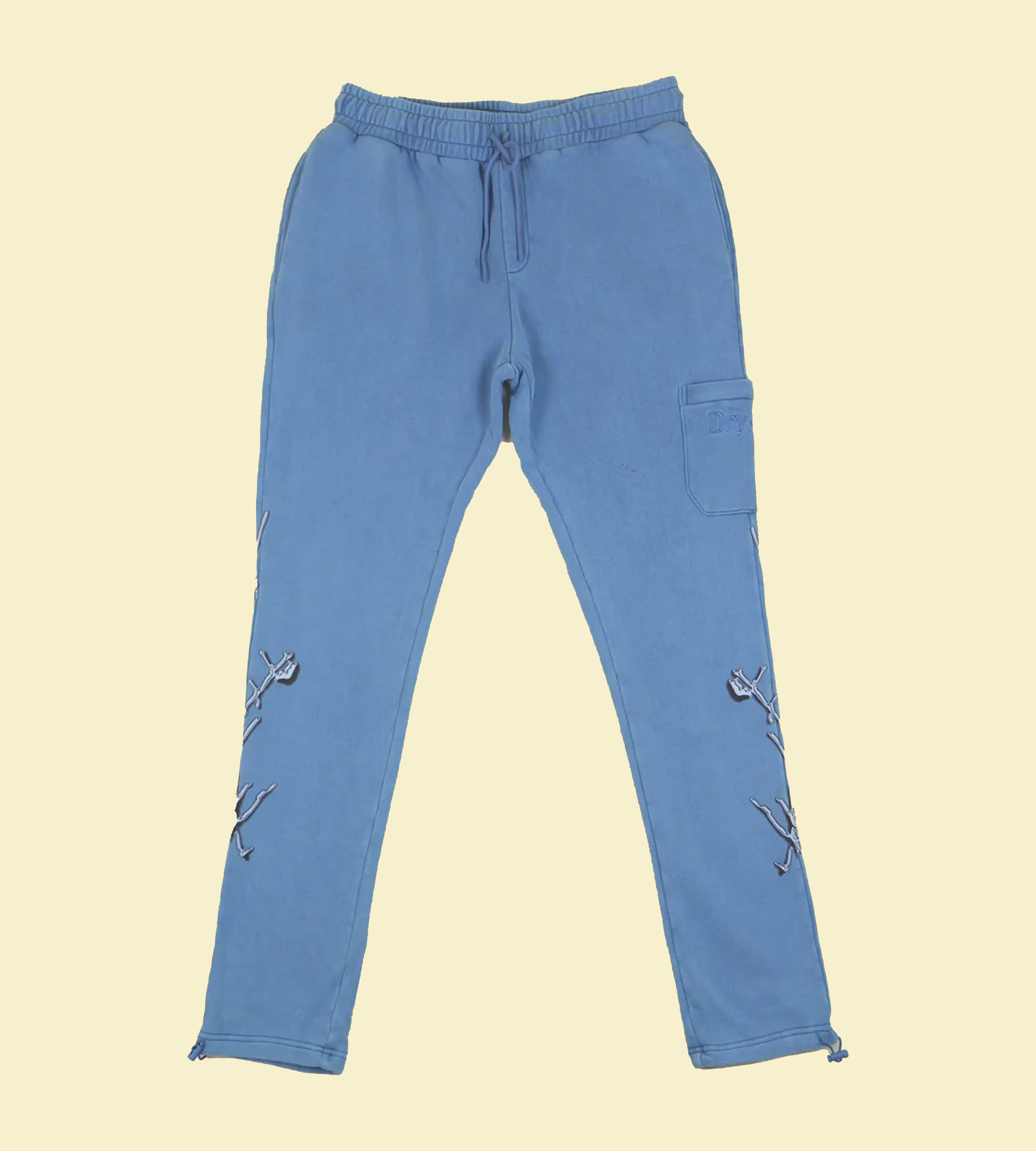 DRY ROT THORN SWEATPANTS BLUE
