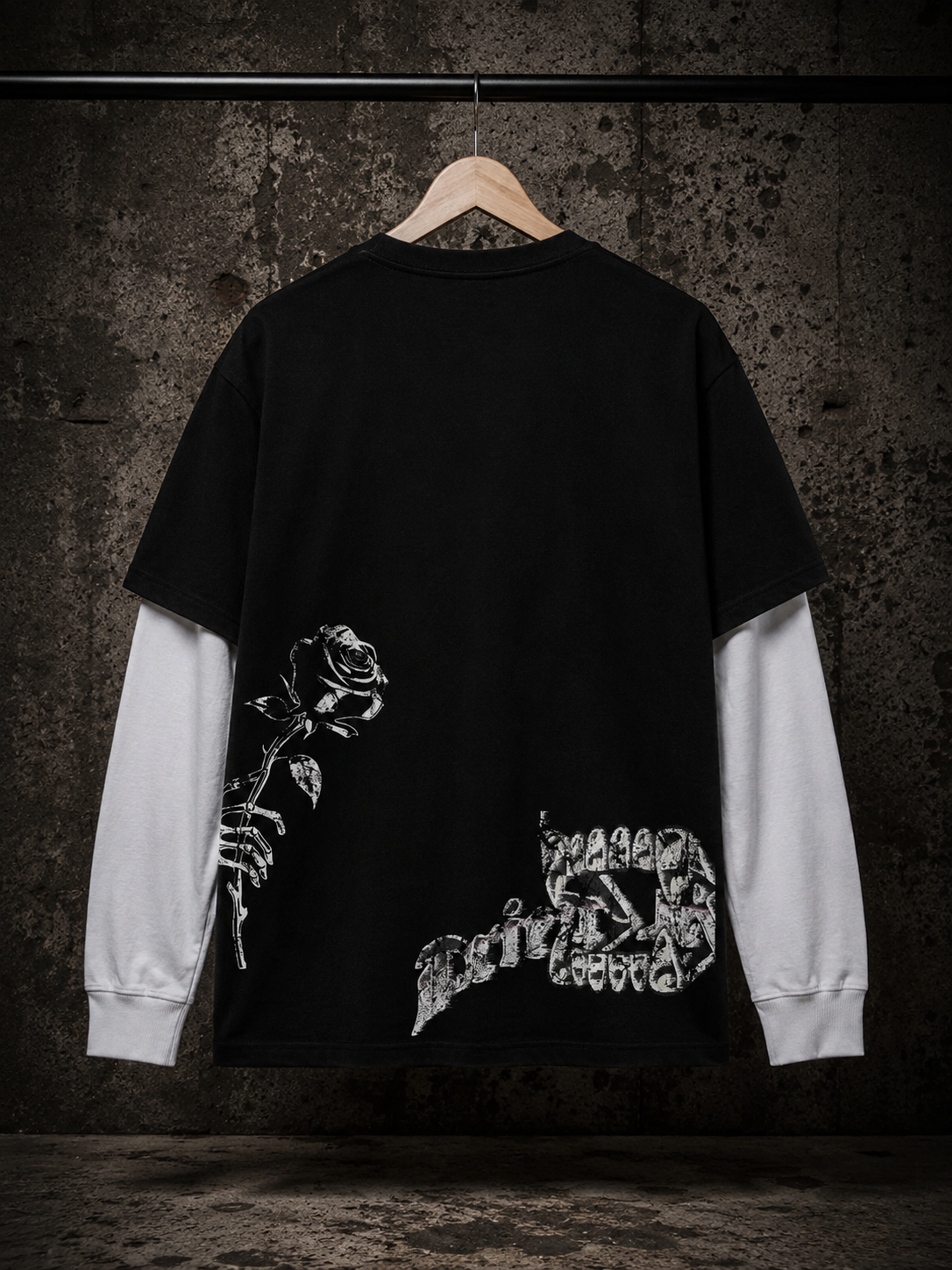 DRY ROT 4,5,6 DOUBLE LAYER L/S TEE