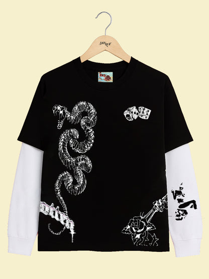 DRY ROT 4,5,6 DOUBLE LAYER L/S TEE