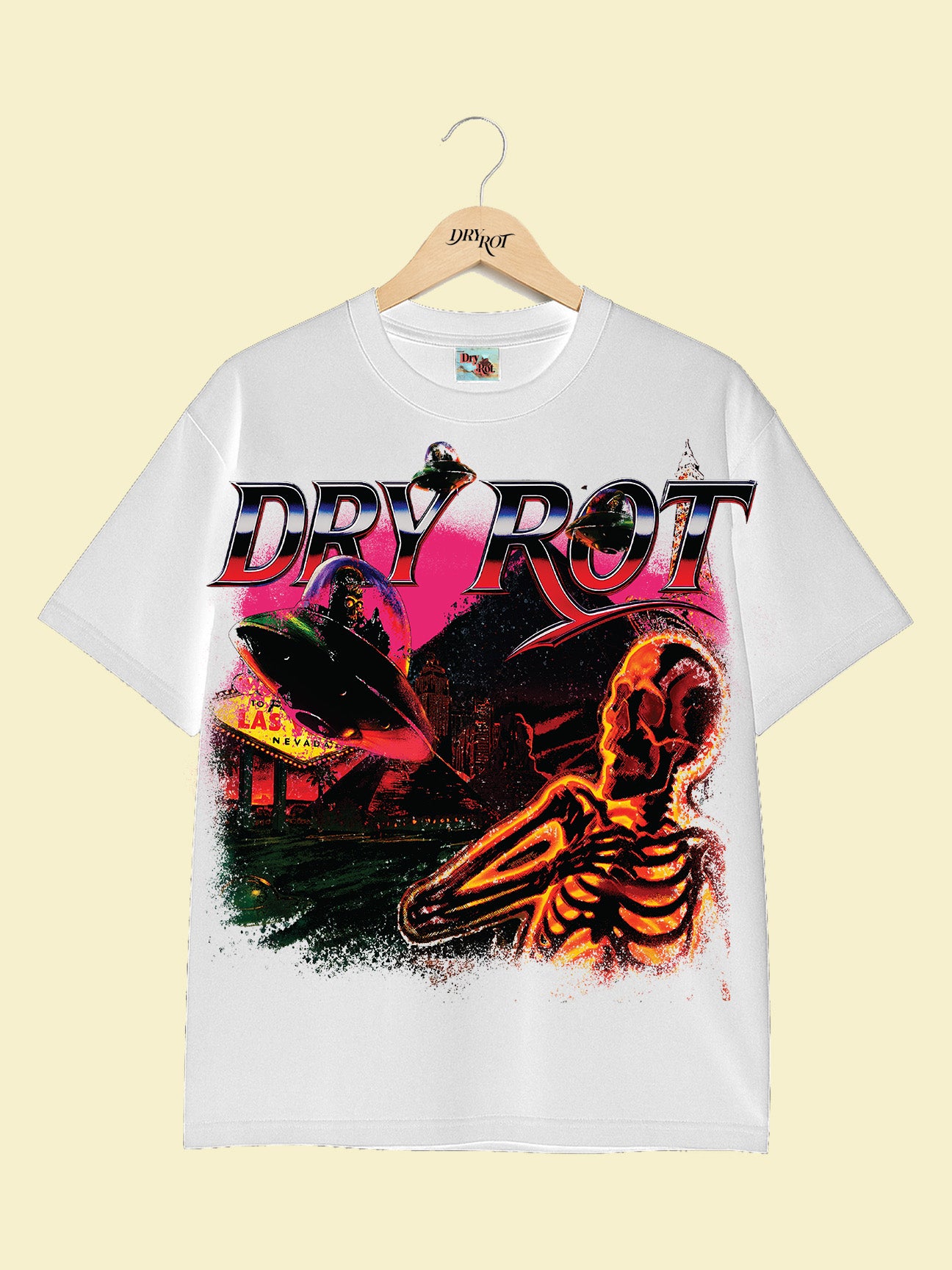 COMPLEXCON DRY ROT SPACED OUT TEE