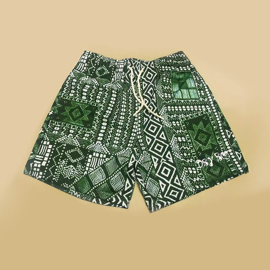 DRY ROT PAISLEY SHORTS GREEN