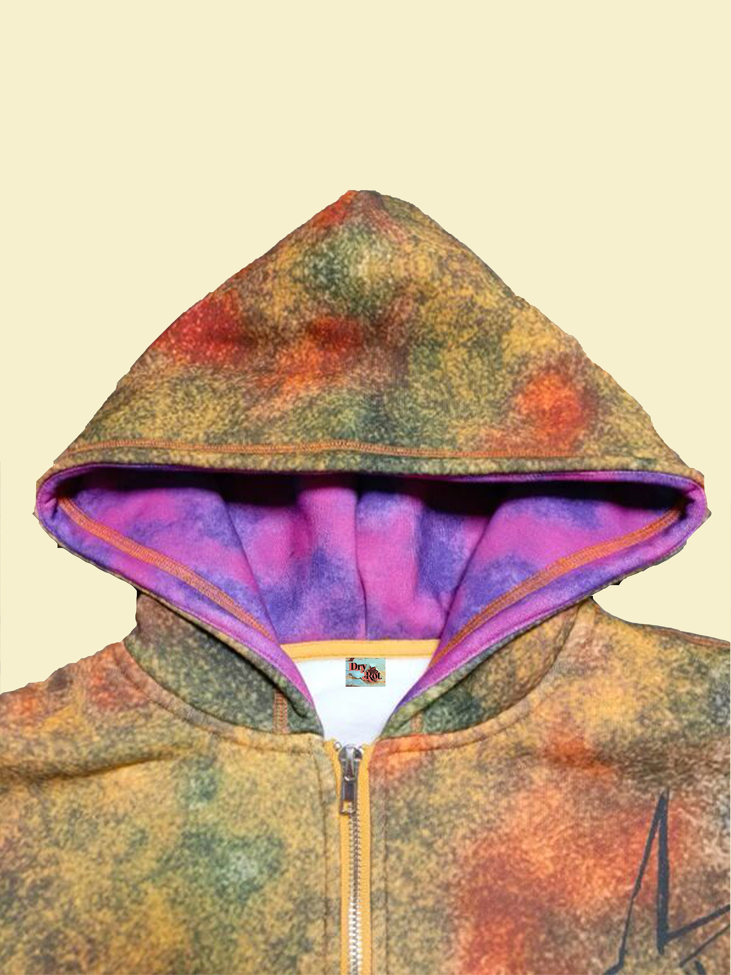 DRY ROT ACID DUST ZIP UP