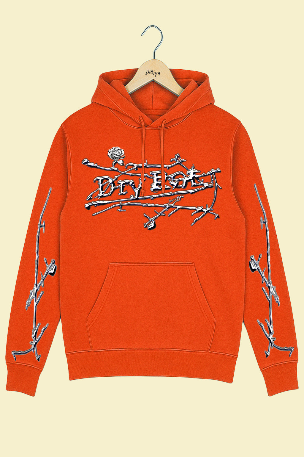 DRY ROT THORN HOODIE ORANGE