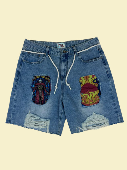 DRY ROT DECAY DENIM SHORTS